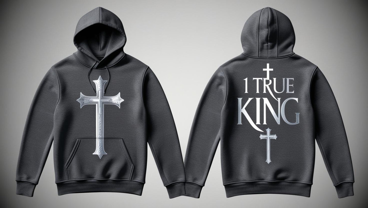 1 true king hoodie