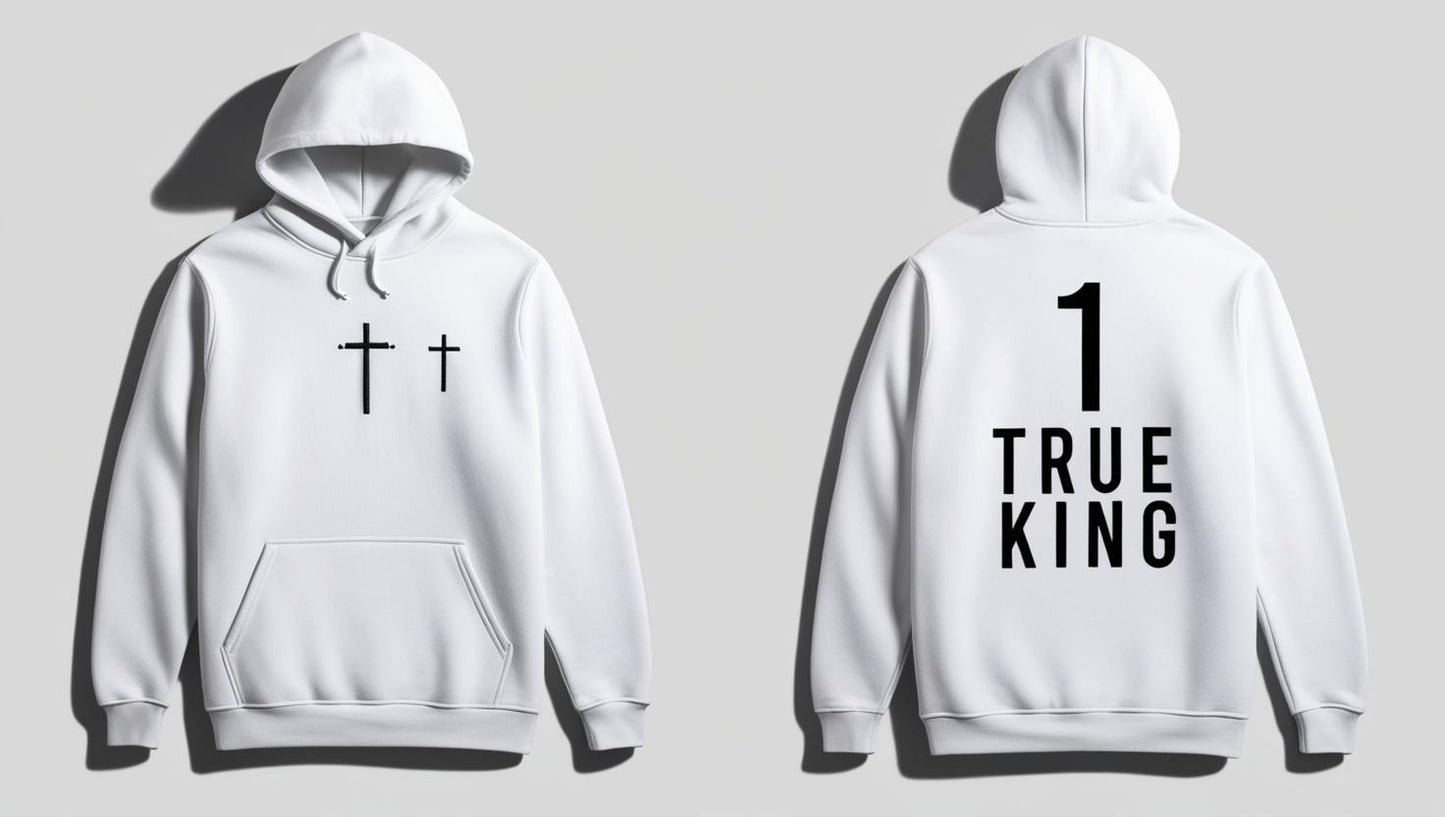 1 true king hoodie