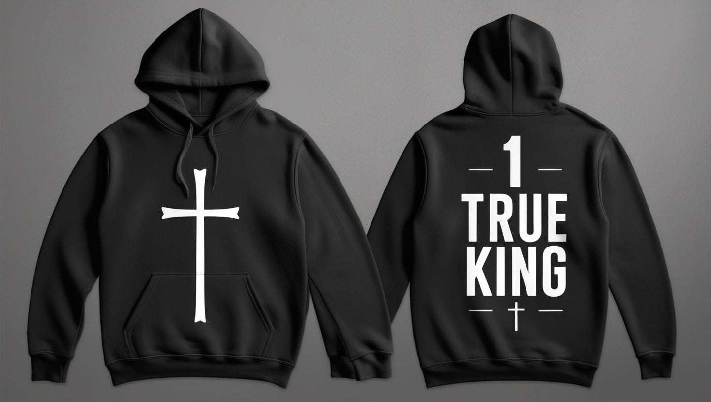 1 true king hoodie